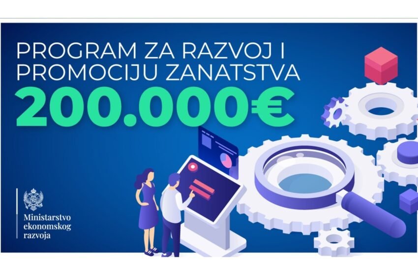  Finansijska podrška od 200.000 eura zanatlijama