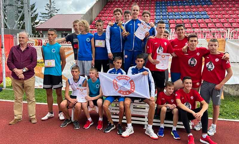  Prvenstvo CG u atletici za mlađe juniore i juniorke: Šampioni iz „Mornara“ i „Sanje“