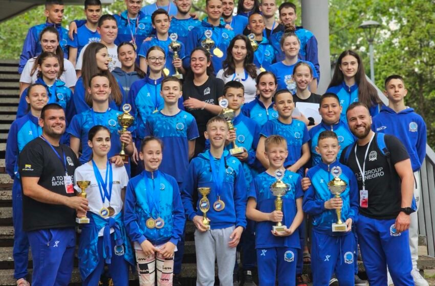  Karate klub „Bar“ prvi u generalnom plasmanu turnira u Beogradu