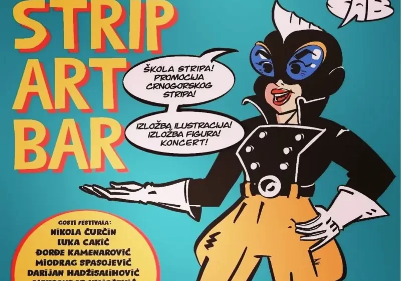  Danas u Baru prvo izdanje strip festivala: Bogat program, uz afirmisane domaće umjetnike