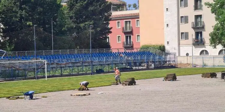  Počelo postavljanje busena na glavnom terenu Arsenala