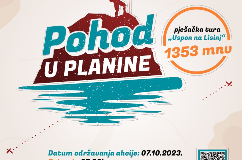  TO Bar organizuje tradicionalnu akciju Pohod u planine, ove godine promocija uspona na Lisinj