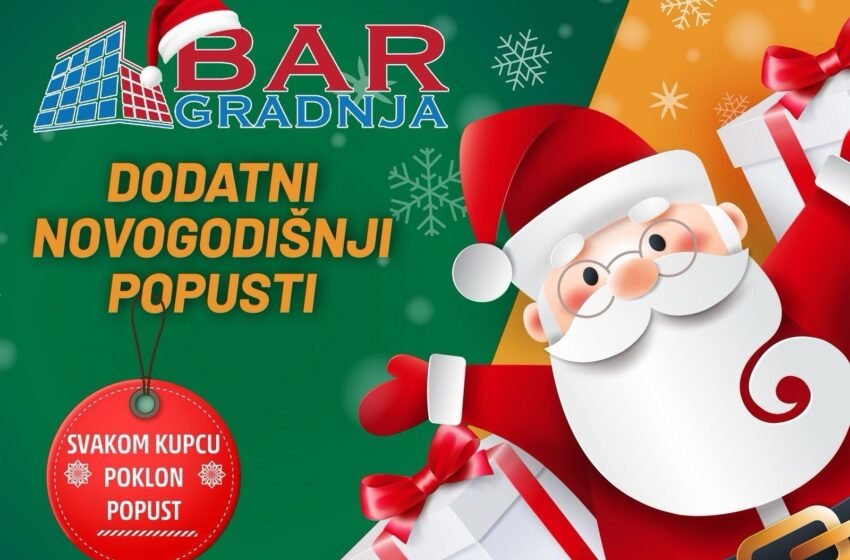  Novogodišnja akcija u Bar Gradnji