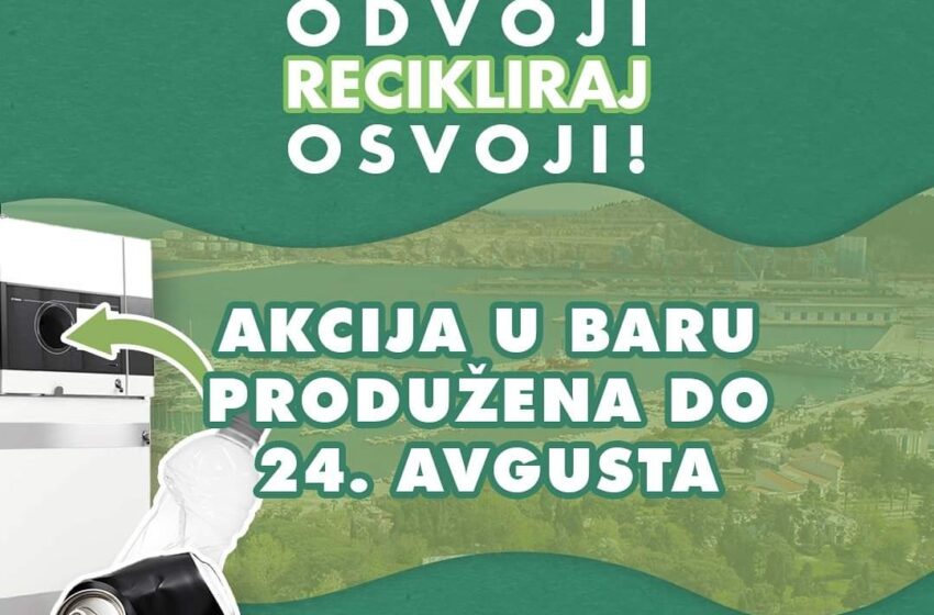  Zbog velikog interesovanja produžena ekološka akcija u Baru