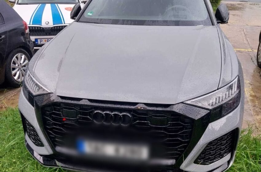  Policija oduzela vozilo,,Audi Q8“  koje se potražuje od strane Interpol-a